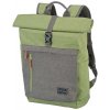 Travelite Basics Roll-up Backpack Green/Grey batoh Travelite Basics Roll-up Backpack Green/Grey batoh