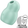 Satisfyer Pro To Go 1 Double Air Pulse Stimulator & Vibrator Green