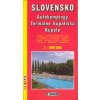 Mapa Slovensko 1:500 000 Autokempy, kúpaliská, kúp Mapa Slovensko 1:500 000 Autokempy, kúpaliská, kúp