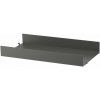 String Polica String Metal Shelf High Edge 58 x 30, dark grey String Polica String Metal Shelf High Edge 58 x 30, dark grey