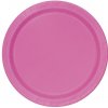 Papierové taniere ružové 22cm 16ks Papierové taniere ružové 22cm 16ks