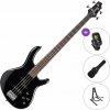 Cort Action Bass Plus SET Black Elektrická basgitara Cort Action Bass Plus SET Black Elektrická basgitara