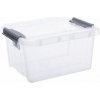 PLAST TEAM - Stohovateľný priehľadný PRO BOX 32L, umelá hmota PLAST TEAM - Stohovateľný priehľadný PRO BOX 32L, umelá hmota