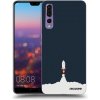Picasee silikónový čierny obal pre Huawei P20 Pro - Astronaut 2 Picasee silikónový čierny obal pre Huawei P20 Pro - Astronaut 2