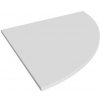 Doplnkový stôl Flex, pravý, 80x80 cm, biela Doplnkový stôl Flex, pravý, 80x80 cm, biela