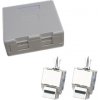 DATACOM Dvojzásuvka CAT5E STP 2xRJ45 na omietku protiprach. 2338 DATACOM Dvojzásuvka CAT5E STP 2xRJ45 na omietku protiprach. 2338