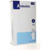 Ihneď k odberu - Ambulex Latex Rukavice latexové nesterilné púdrované 100 ks Ihneď k odberu - Ambulex Latex Rukavice latexové nesterilné púdrované 100 ks