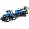 Bburago Farm tractor New Holland T7.315 with Cultivator (BB18-31678) Bburago Farm tractor New Holland T7.315 with Cultivator (BB18-31678)