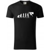 Evoluce bouldering - Tričko z organickej bavlny - 2XL ( Čierna ) Evoluce bouldering - Tričko z organickej bavlny - 2XL ( Čierna )