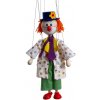 Drevená marioneta Klaun, 35 cm Drevená marioneta Klaun, 35 cm