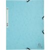 Exacompta Pastel Prešpán Spisové dosky s gumičkou A4 - modré Exacompta Pastel Prešpán Spisové dosky s gumičkou A4 - modré