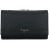 Dámska kožená peňaženka Lagen Sandipa rámčeková čierna Dámska kožená peňaženka Lagen Sandipa rámčeková čierna