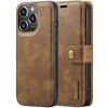 DG.Ming 2v1 odnímateľné flipové púzdro pre iPhone 15 Pro - hnedé - možnosť vrátiť tovar ZADARMO do 30tich dní DG.Ming 2v1 odnímateľné flipové púzdro pre iPhone 15 Pro - hnedé - možnosť vrátiť tovar ZADARMO do 30tich dní