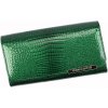 Gregorio GF110 zelená dámska kožená peňaženka 17 x 9,5 x 3 cm Gregorio GF110 zelená dámska kožená peňaženka 17 x 9,5 x 3 cm