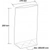 NAKUPIM.SK Celofánové sáčky s krížovým dnom 170x260mm NAKUPIM.SK Celofánové sáčky s krížovým dnom 170x260mm