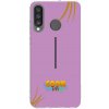 Picasee silikonový průhledný obal pro Huawei P30 Lite - COONDA růžovka Picasee silikonový průhledný obal pro Huawei P30 Lite - COONDA růžovka