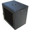 DATACOM 19 rozvádzač 12U 450 mm (sklo) / čierny (50271120284) DATACOM 19 rozvádzač 12U 450 mm (sklo) / čierny (50271120284)
