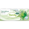 Tento hygienické vreckovky Family Aloe Vera 3-vrstvové 10 x 10 ks Tento hygienické vreckovky Family Aloe Vera 3-vrstvové 10 x 10 ks