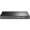 TP-Link TL-SL1218MP ver.2 16xFE 2xGb 2xSFP Unmanaged CCTV Switch 150W POE+
