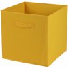 DOCHTMANN Box do kallaxu, úložný box textilný, žltý 31 × 31 × 31 cm DOCHTMANN Box do kallaxu, úložný box textilný, žltý 31 × 31 × 31 cm