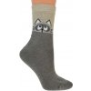 Sivo-béžové termo ponožky PET Sivo-béžové termo ponožky PET