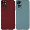 kwmobile Xiaomi Redmi Note 11 / Note 11S tmavě červená, modré
