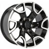 RACING LINE Racing Line I6126 9.0x17 6x139.7 ET0 Mb - Polished + Black 106.1 RACING LINE Racing Line I6126 9.0x17 6x139.7 ET0 Mb - Polished + Black 106.1