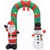 Dobse Nafukovací vianočný oblúk