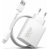 Xiaomi MDY-19-ER USB-A 100W Cestovná nabíjačka + USB-C 6A dátový kábel White Xiaomi MDY-19-ER USB-A 100W Cestovná nabíjačka + USB-C 6A dátový kábel White