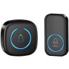 Cacazi Bezdrôtový zvonček A6 – sada 1× prijímač + 1× tlačidlo, čierny Cacazi Bezdrôtový zvonček A6 – sada 1× prijímač + 1× tlačidlo, čierny