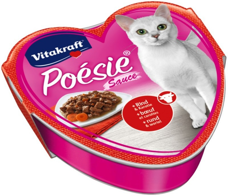 VITAKRAFT Poésie hovädzina a mrkva v šťave 85 g