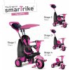 Smart Trike 6751200 Spark čierna&růžová Touch Steering 4v1 ružovo čierna
