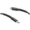 Sturdo KAB-0241-TYP-LIGHT Type-C na Lightning 20W, 3A, 2m, černý Sturdo KAB-0241-TYP-LIGHT Type-C na Lightning 20W, 3A, 2m, černý