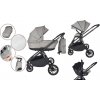 Mama Kiddies Unique multifunkčný kočík 3 v 1 s príslušenstvom v svetlo šedej farbe + darček Mama Kiddies Unique multifunkčný kočík 3 v 1 s príslušenstvom v svetlo šedej farbe + darček