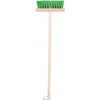 Bigjigs Toys Záhradná metlička s dlhou násadou zelená Bigjigs Toys Záhradná metlička s dlhou násadou zelená