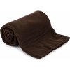 Jahu Fleecová deka UNI tmavohnedá, 150 x 200 cm Jahu Fleecová deka UNI tmavohnedá, 150 x 200 cm