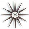 Vitra Sunburst Clock walnut