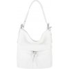Mondo Italia Biela kožená kabelka na rameno 631 Biela Mondo Italia Biela kožená kabelka na rameno 631 Biela