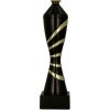 7250A Podstavec pod figúrku čierno-zlatý H-35 cm 23,5 cm