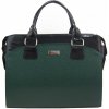 PUNCE LC-01 zelená lakovaná dámska kabelka pre notebook do 15.6 palca PUNCE LC-01 zelená lakovaná dámska kabelka pre notebook do 15.6 palca
