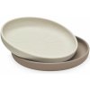 Cam Cam Copenhagen Béžové silikónové detské taniere v súprave 18,5 cm Earth 2 ks Cam Cam Copenhagen Béžové silikónové detské taniere v súprave 18,5 cm Earth 2 ks