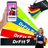 Sada odporových gúm DrFit 5 kusov Sada odporových gúm DrFit 5 kusov