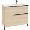 Defra Nino skrinka 90x45x70 cm kúpeľňová skrinka pod úmývadlo stojaca dub 304-D-09002 Defra Nino skrinka 90x45x70 cm kúpeľňová skrinka pod úmývadlo stojaca dub 304-D-09002