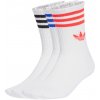 adidas Originals Originals Stripes Crew 3 Pair Socks biela