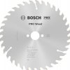 BOSCH Optiline Wood Pílový kotúč 160 x 20/16 x 2,6 mm, 36z 2608640597