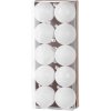 Gule MagicHome Vianoce,10 ks, biele, na vianočný stromček, 6 cm Gule MagicHome Vianoce,10 ks, biele, na vianočný stromček, 6 cm
