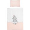 6-dielne posteľné obliečky Belisima Cute Mouse 100/135 ružové