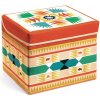 Djeco: Sedadlo/úložný box na hračky Tipi Djeco: Sedadlo/úložný box na hračky Tipi