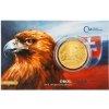 Česká mincovna zlatá uncová minca Orol 2021 stand číslovaný 1 oz
