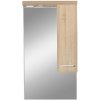 Zrkadlová nástenná skrinka Nerva 55 cm, dub Sonoma Zrkadlová nástenná skrinka Nerva 55 cm, dub Sonoma